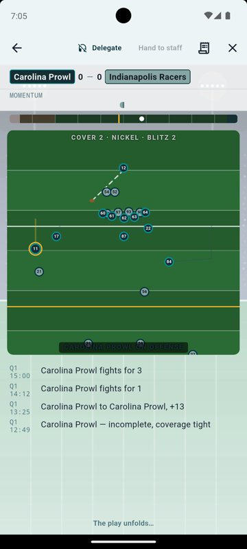 Gridiron Football Pro original screenshot 1