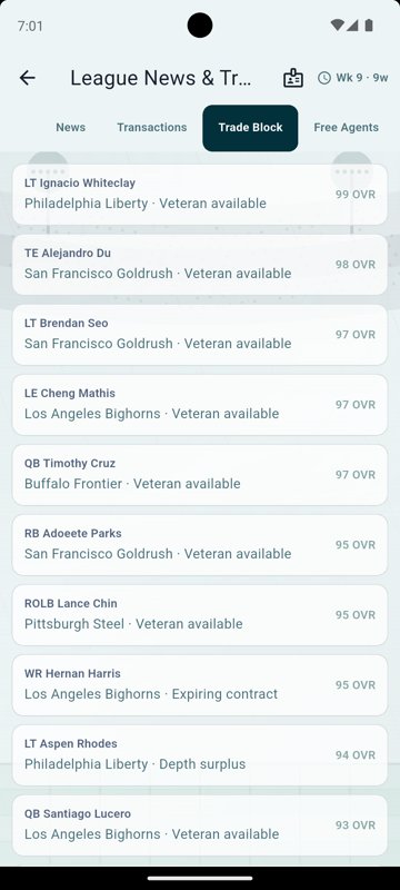 Gridiron Football Pro original screenshot 20