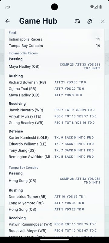 Gridiron Football Pro original screenshot 23