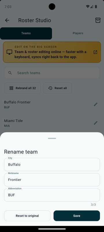 Gridiron Football Pro original screenshot 36