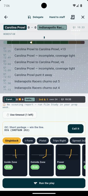 Gridiron Football Pro original screenshot 50